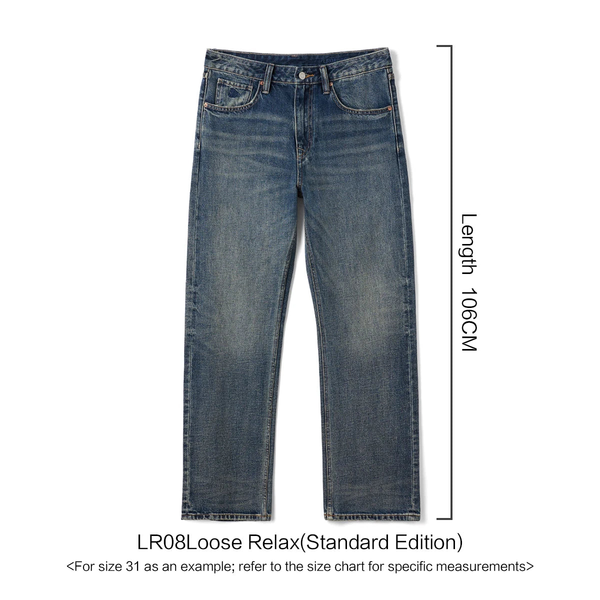 Vintage Washed Cotton Hemp Jeans
