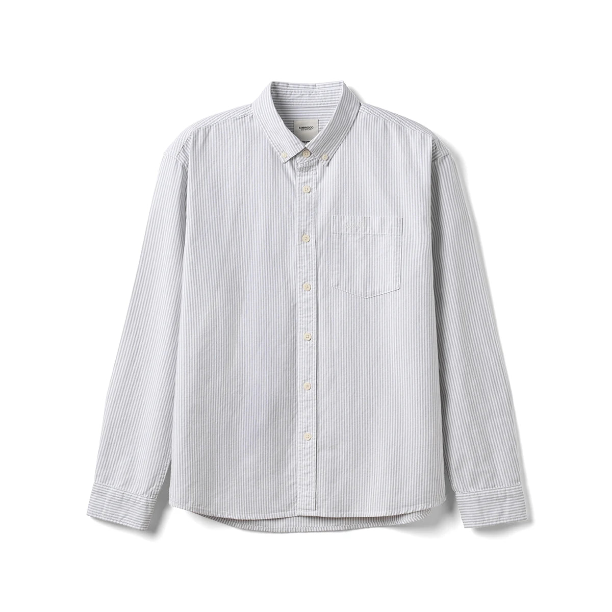 Classic Vertical Striped Oxford Shirt