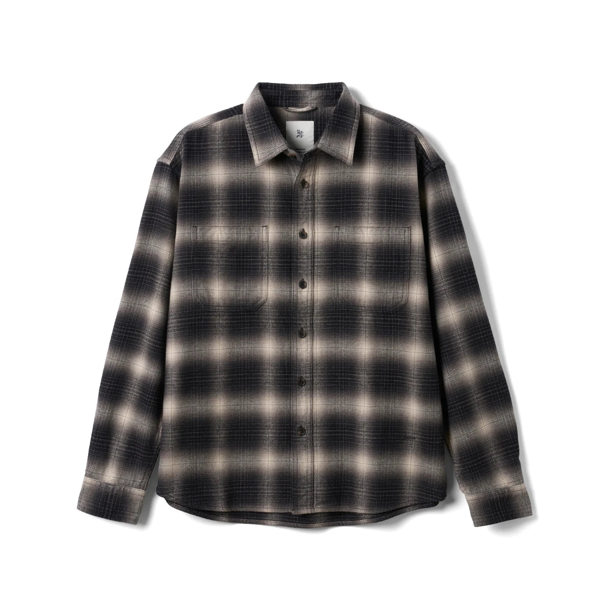 Warm Vintage Wool Blend Plaid Shirt