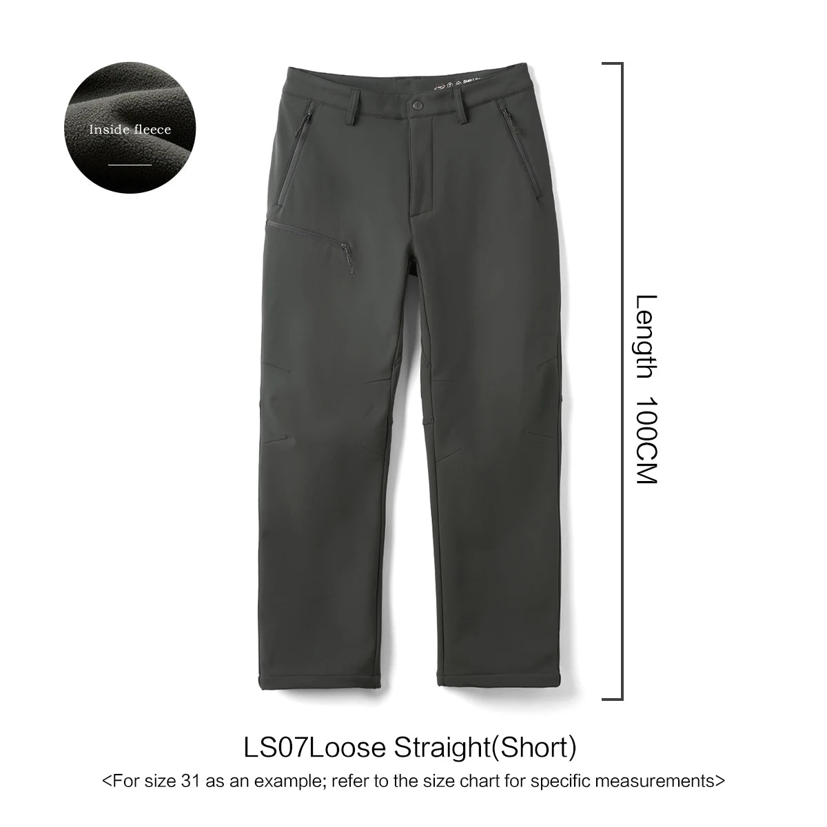 Fleece Lined Softshell Pants