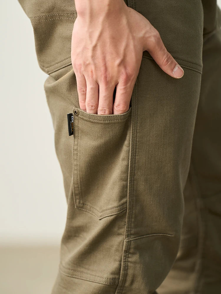 Draped Motorcycle Riding Jeans