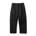 Drawstring Cargo Parachute Pants