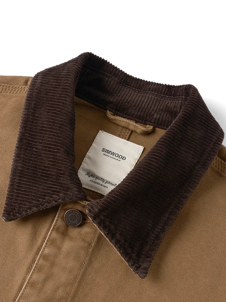 Vintage Stone Washed Michigan Chore Coat