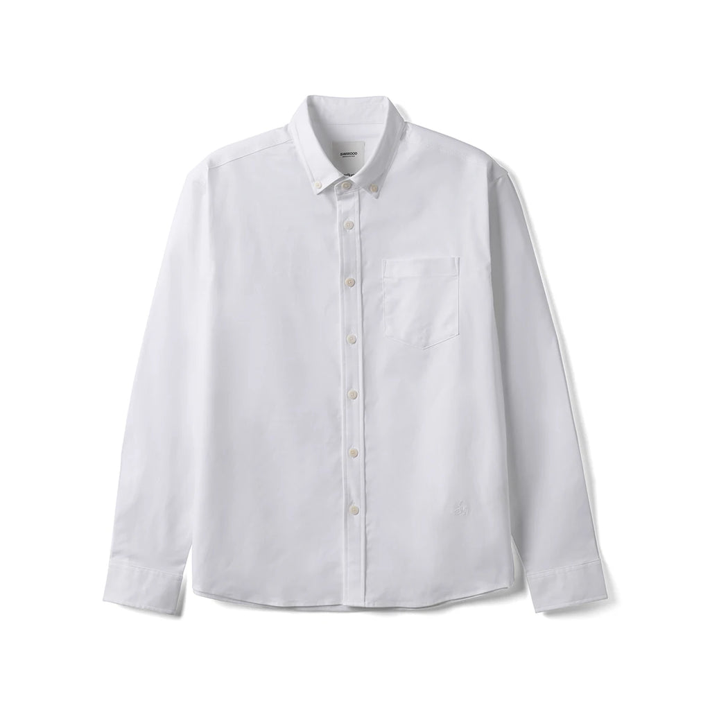 Smart Casual Solid Oxford Shirt