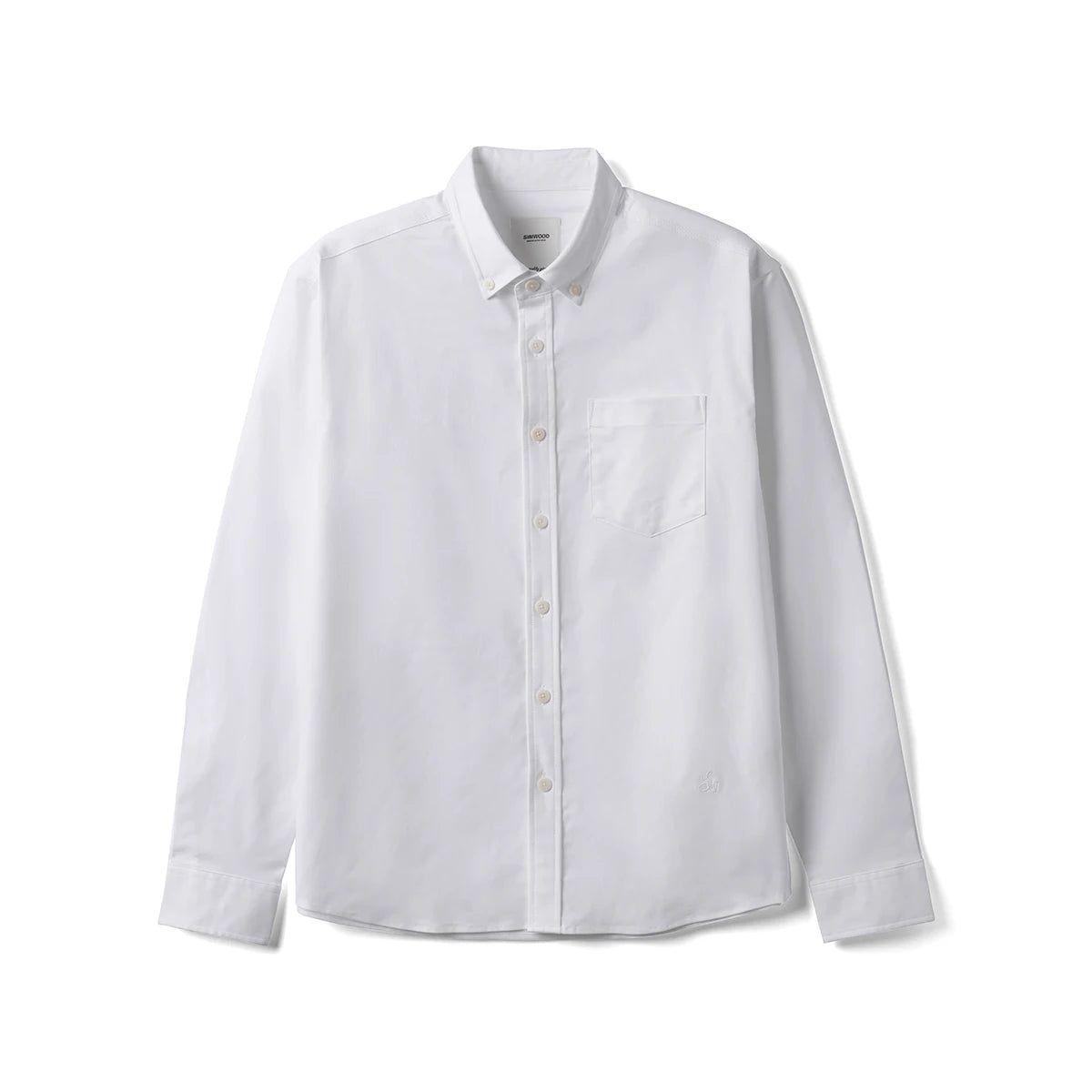Smart Casual Solid Oxford Shirt