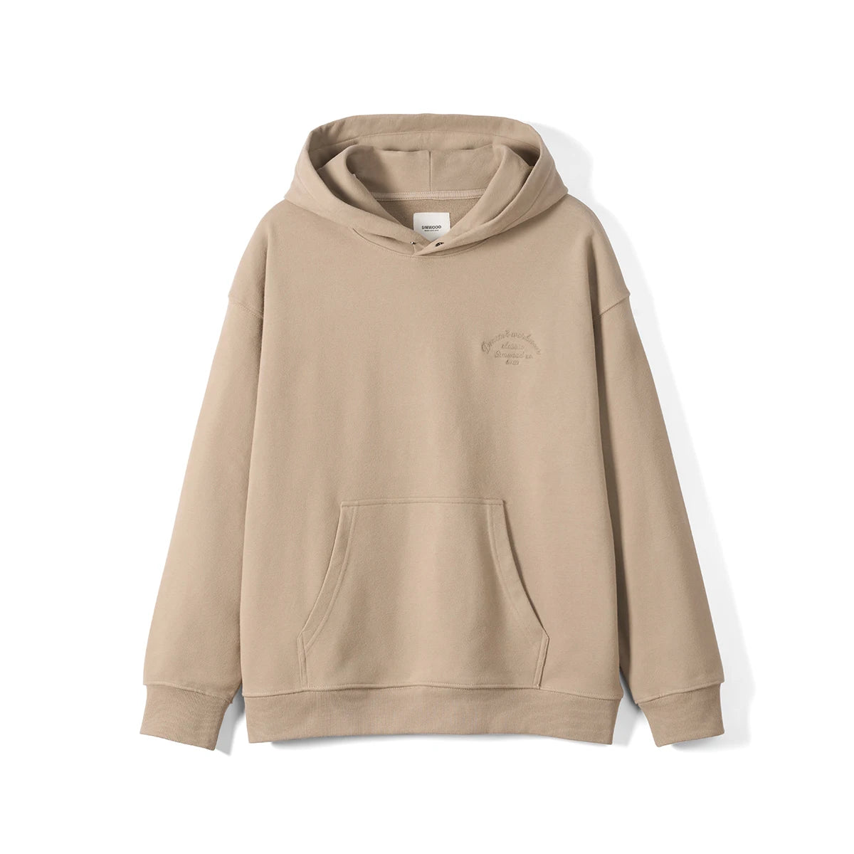 Carbon Peached Embroidered Hoodie