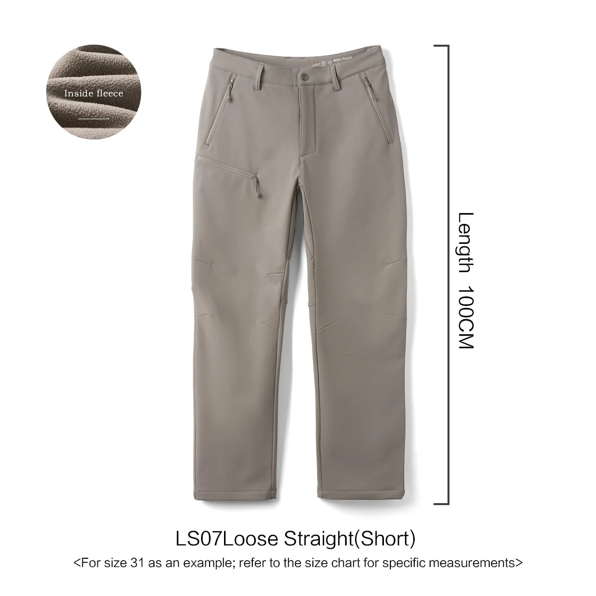 Fleece Lined Softshell Pants