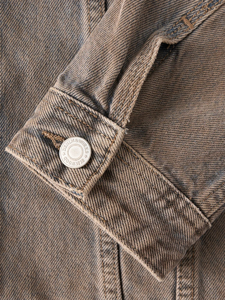Washed Vintage Denim Jacket