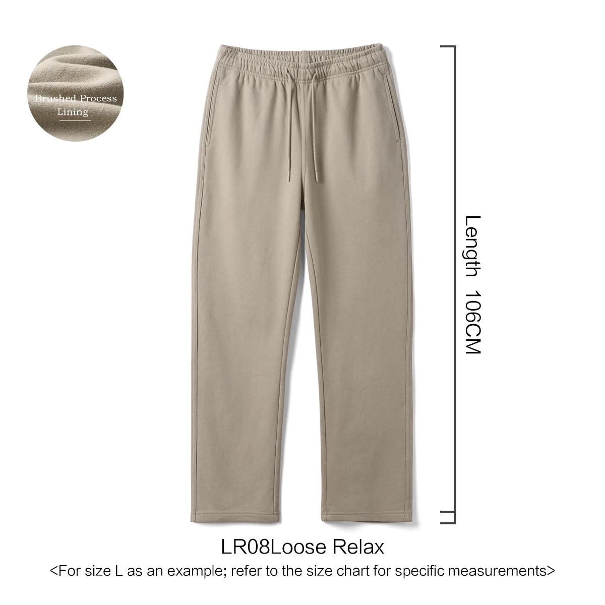 Brushed Lined Jogger Pants