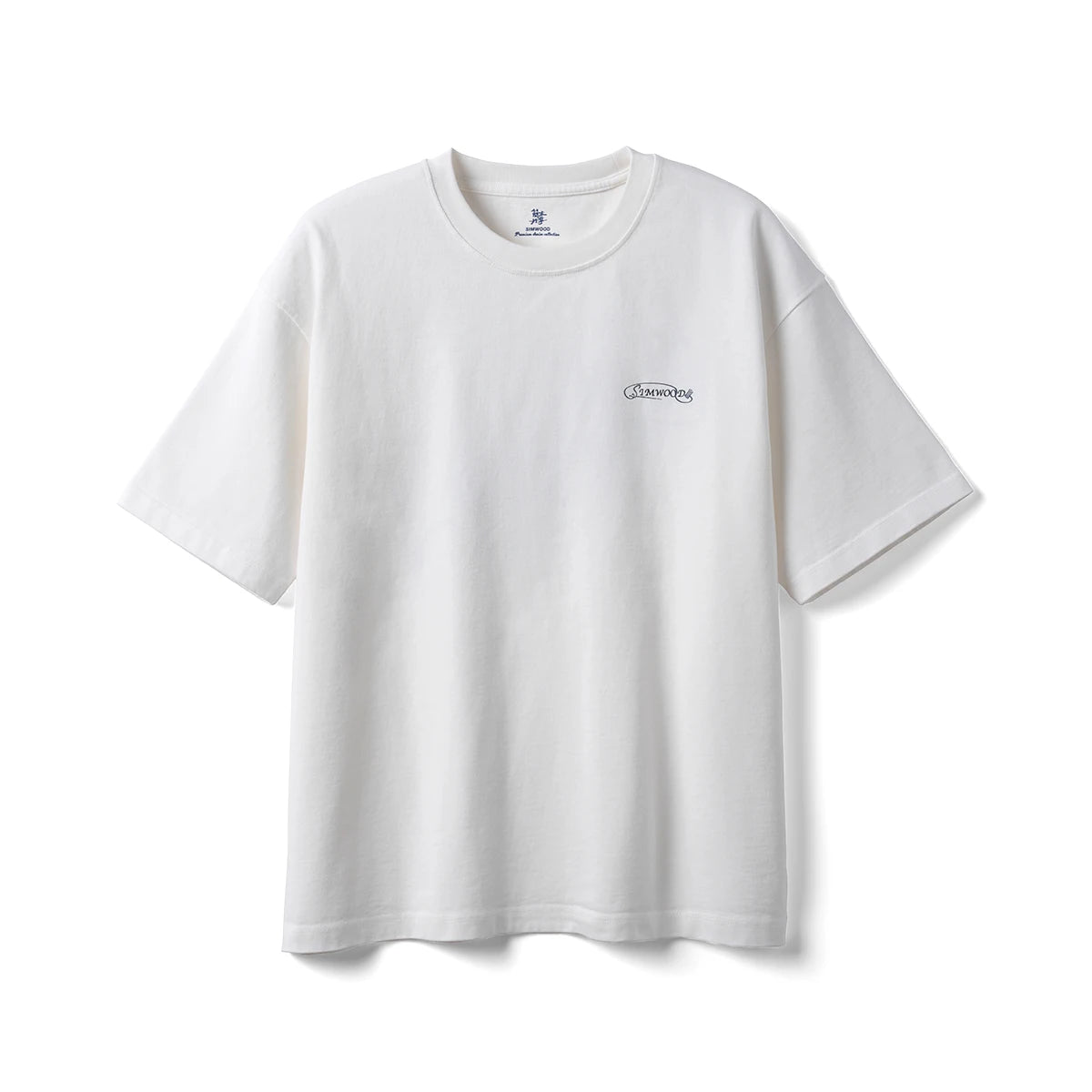 Heavyweight Cotton Letter Print T-Shirt