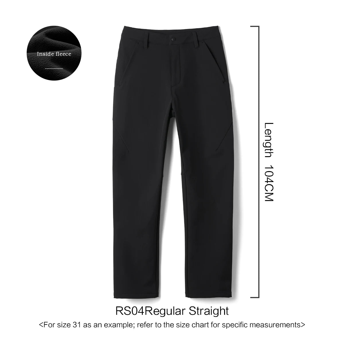 Fleece Lined Softshell Pants