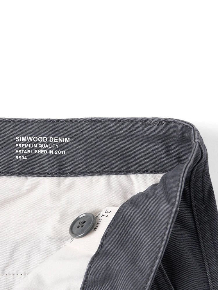 Dark Washed Chino Pants
