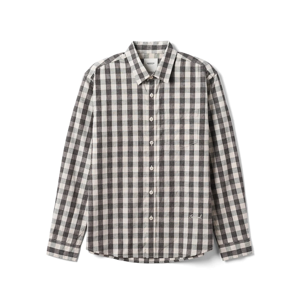 Linen Cotton Plaid Casual Shirt