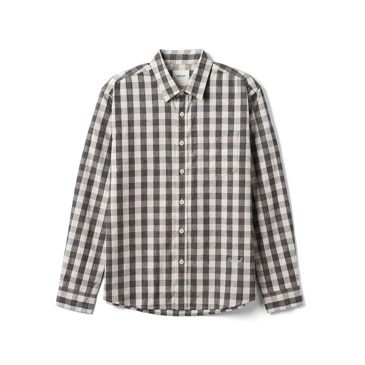 Linen Cotton Plaid Casual Shirt