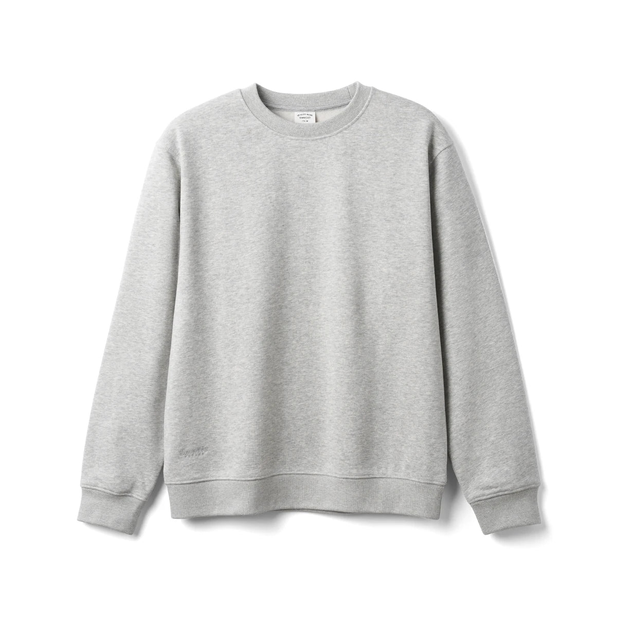 Warm Brushed Embroidered Sweatshirt