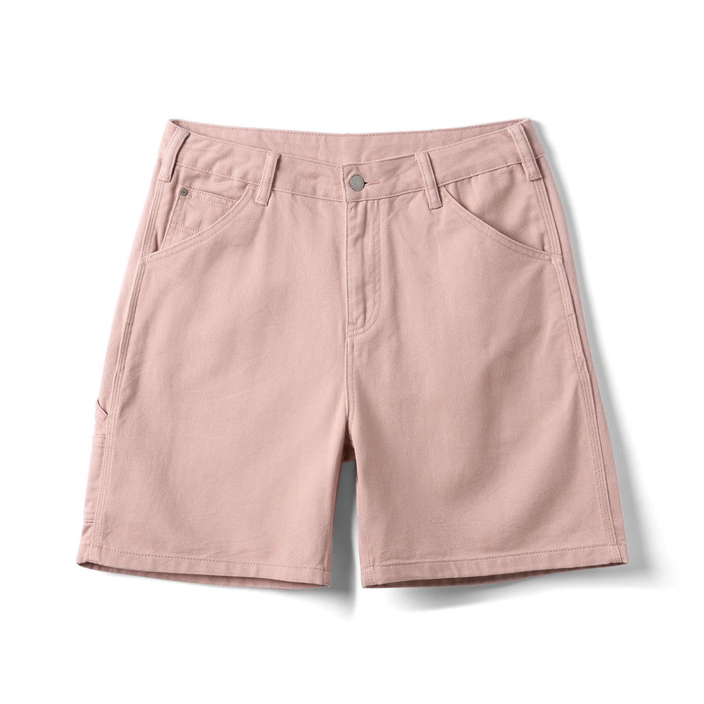 Vintage Washed Denim Cargo Shorts