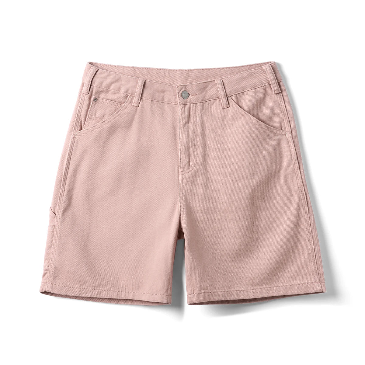 Vintage Washed Denim Cargo Shorts