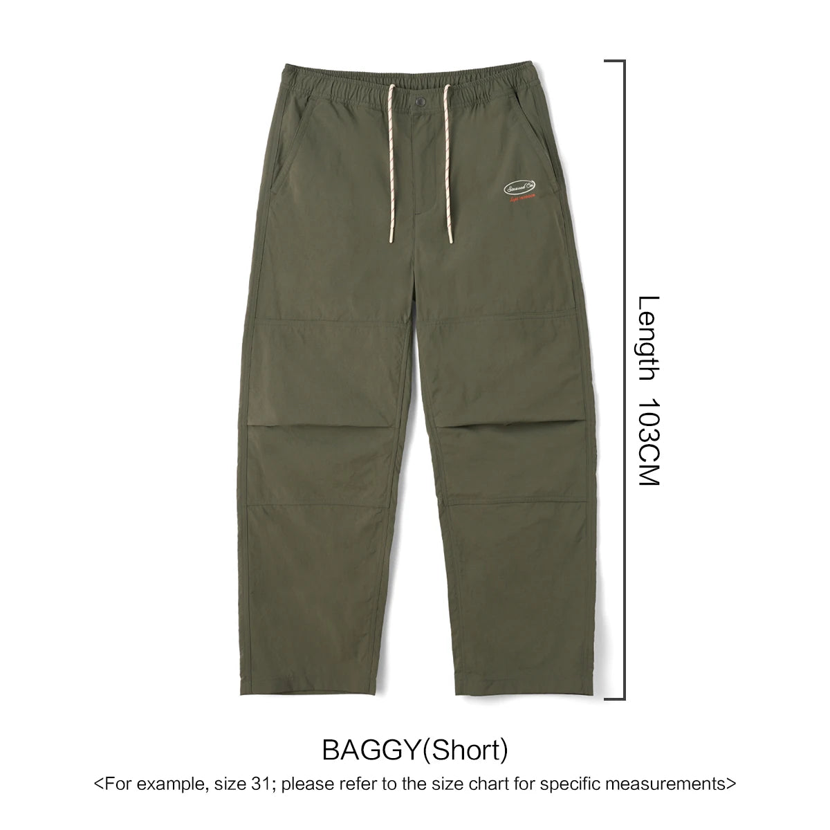 Lightweight Anti-Static Parachute Cargo Pants