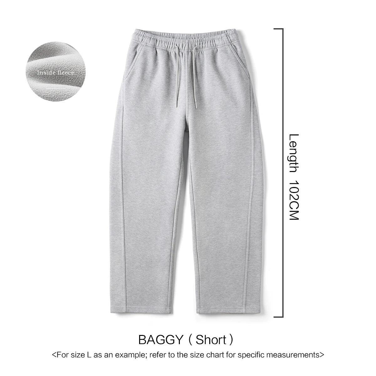 Fleece Lined Baggy Jogger Pants