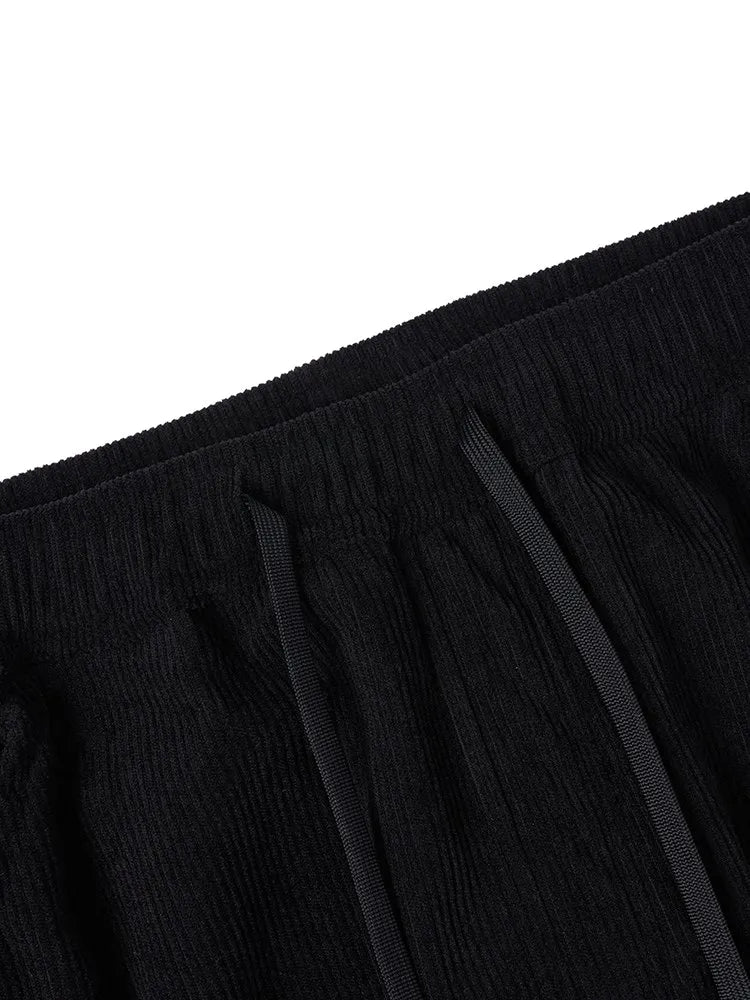 Fleece Lined Corduroy Cargo Pants