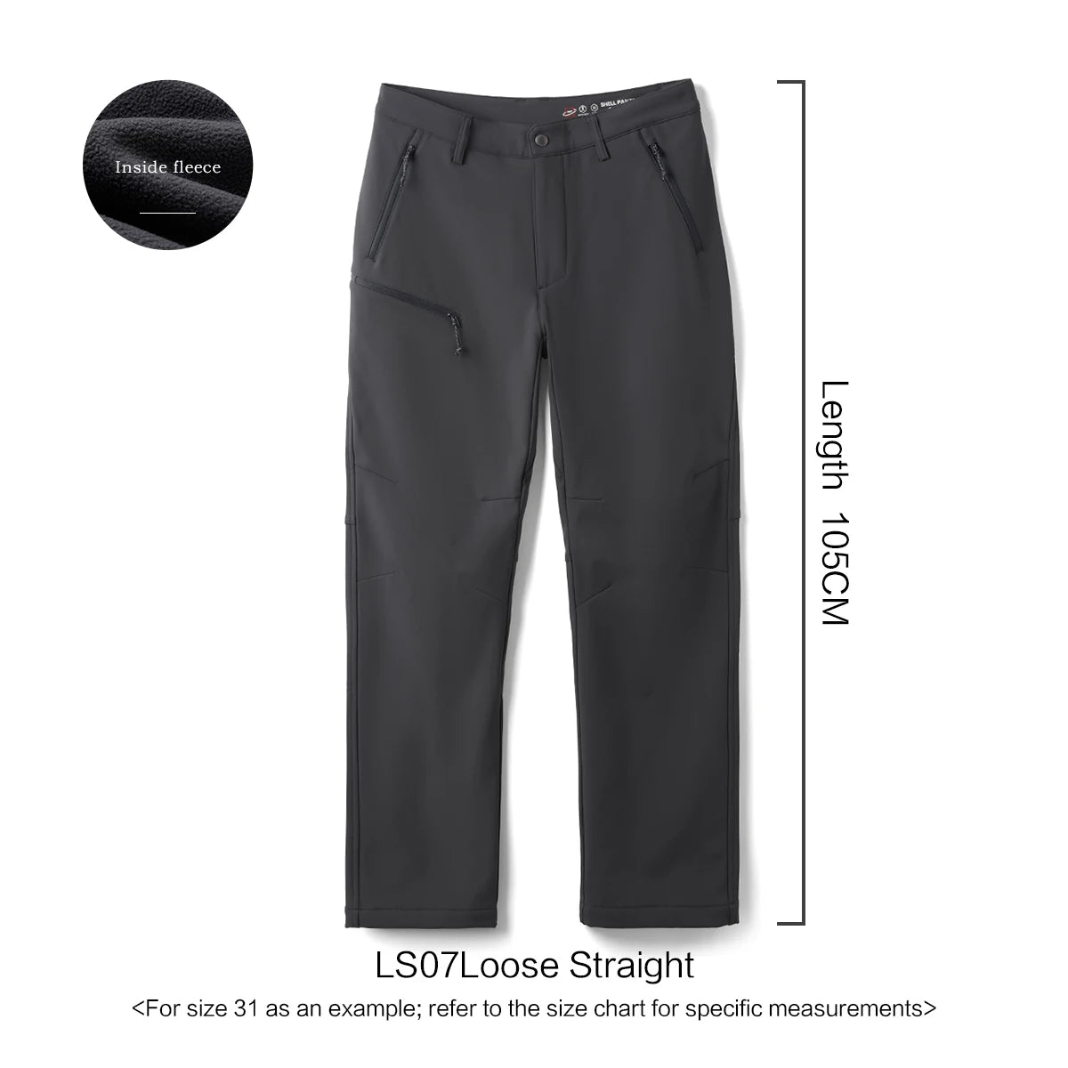 Fleece Lined Softshell Pants