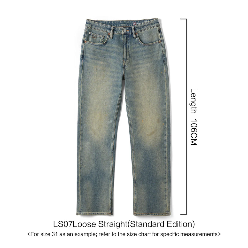 Paint Splatter Elastic Jeans
