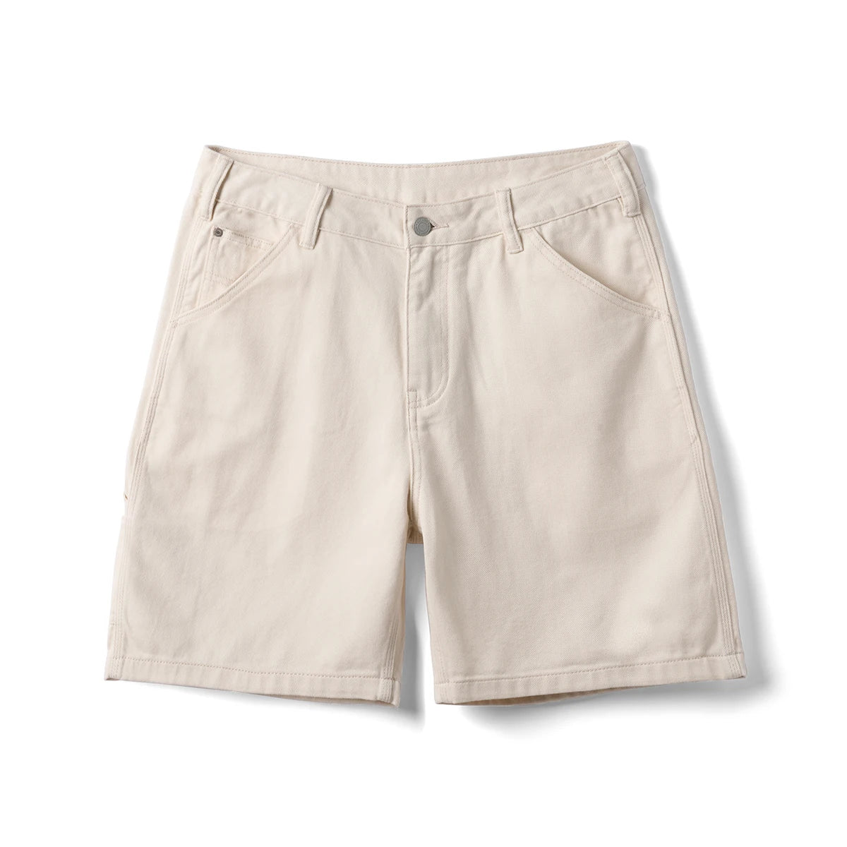 Vintage Washed Denim Cargo Shorts