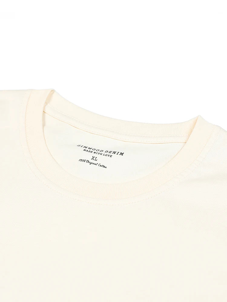 Solid Cotton Basic T-Shirt