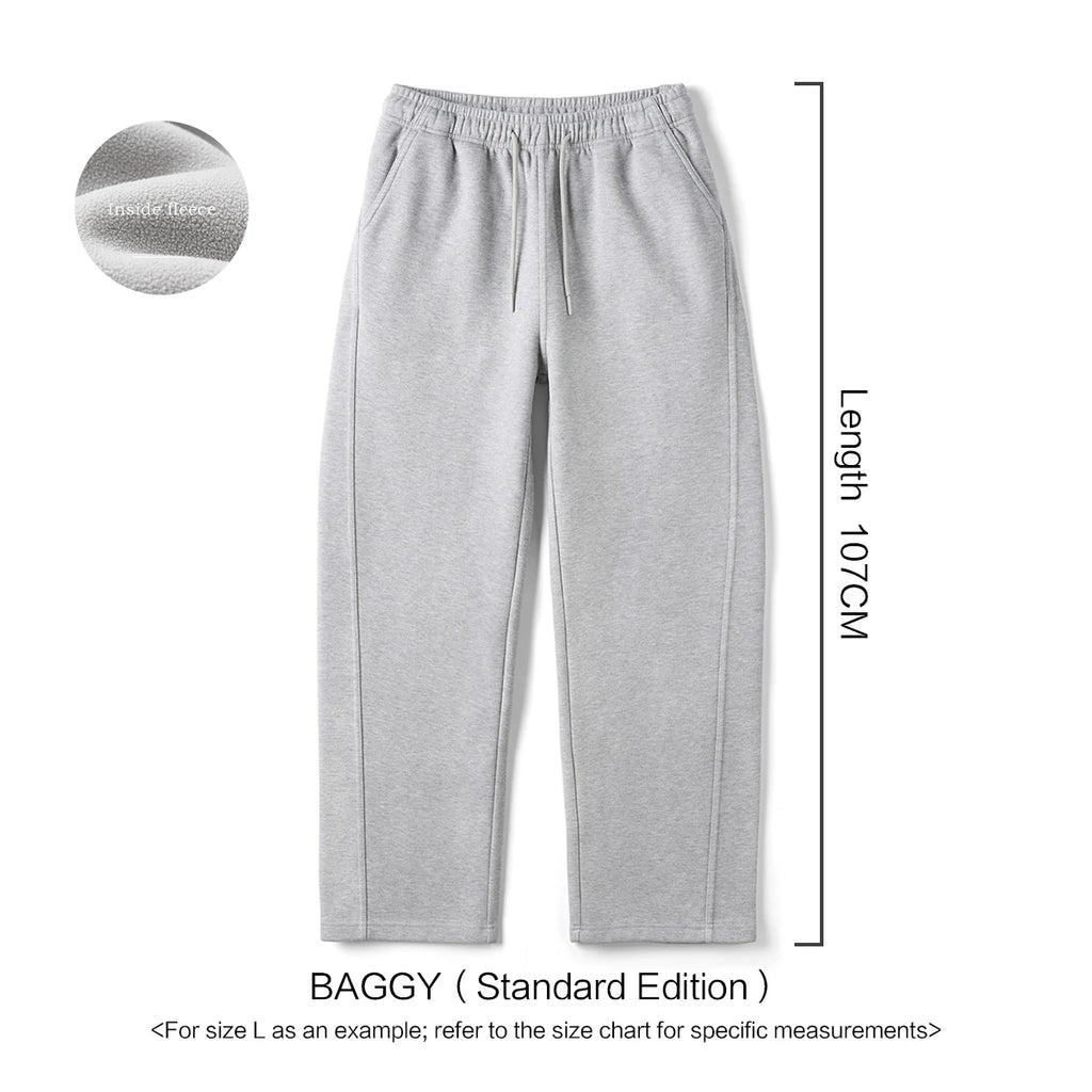Fleece Lined Baggy Jogger Pants