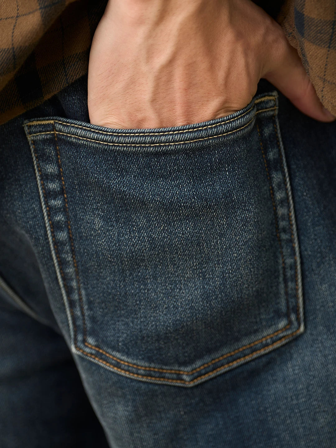 Micro-Fleece Lined Jeans
