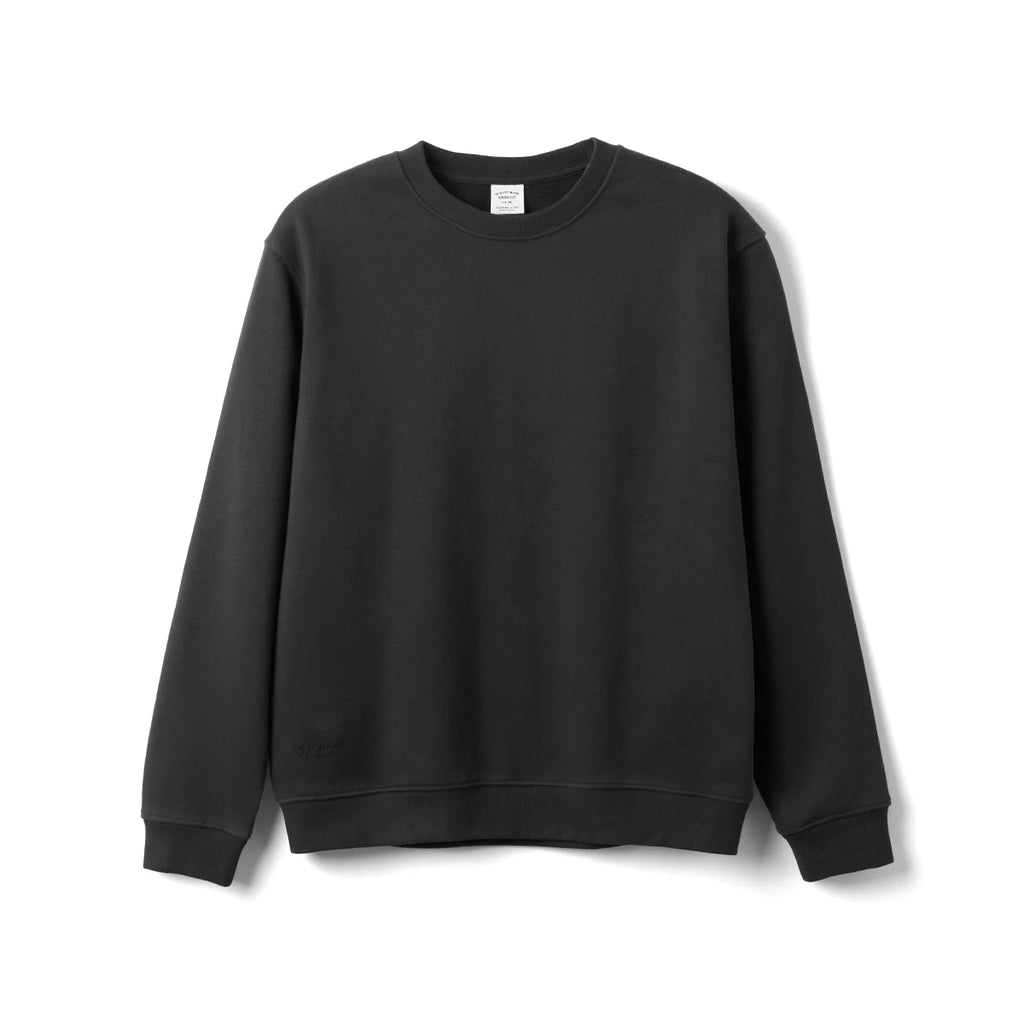 Warm Brushed Embroidered Sweatshirt
