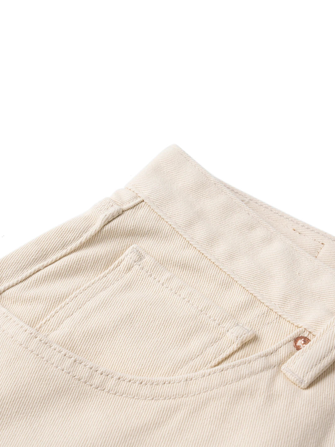 Baggy Denim Chino Pants