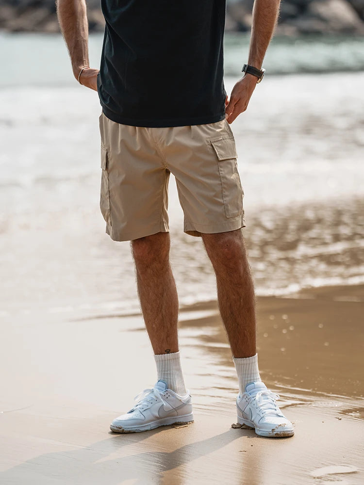Lightweight Quick-Dry Cargo Shorts