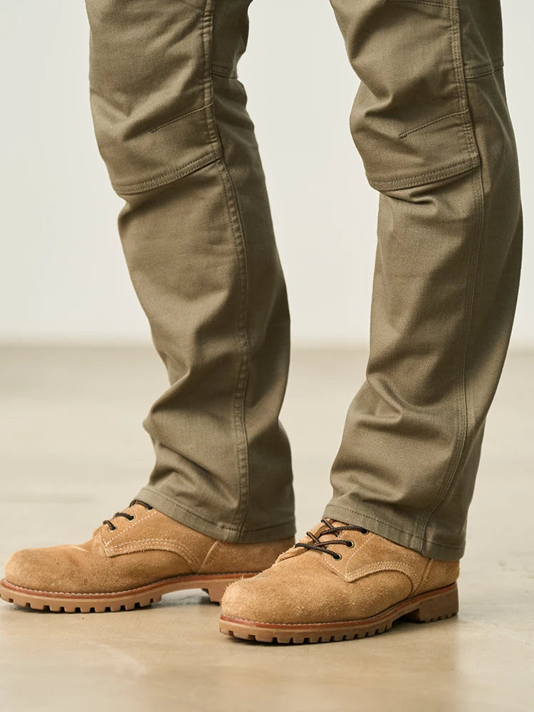 Draped Motorcycle Riding Jeans
