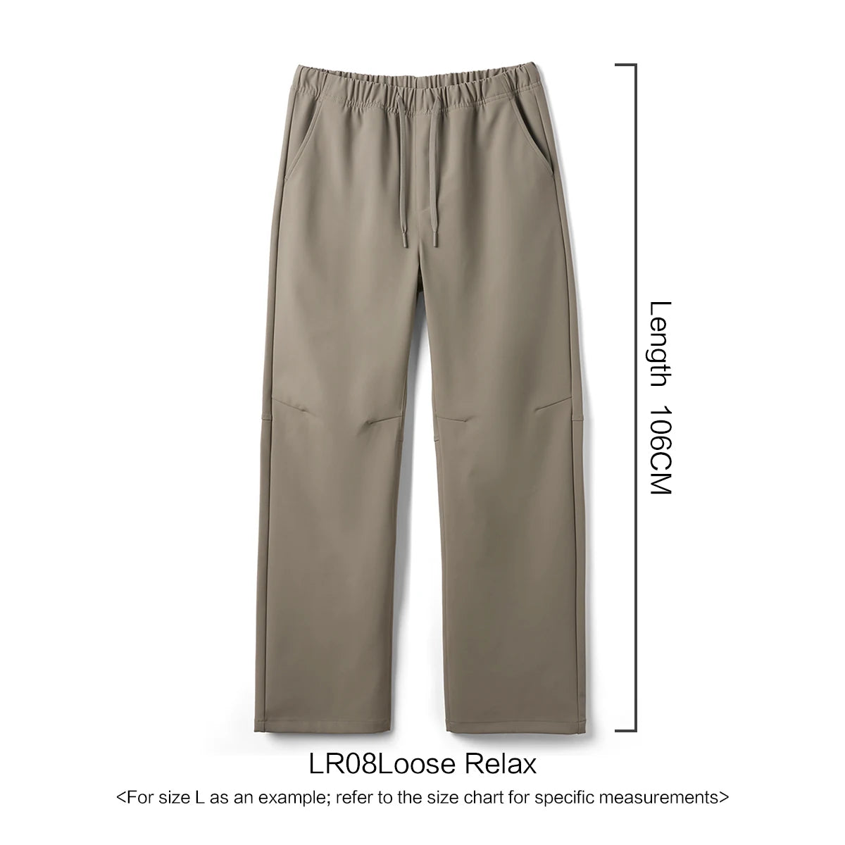 Water Repellent Drawstring Softshell Pants