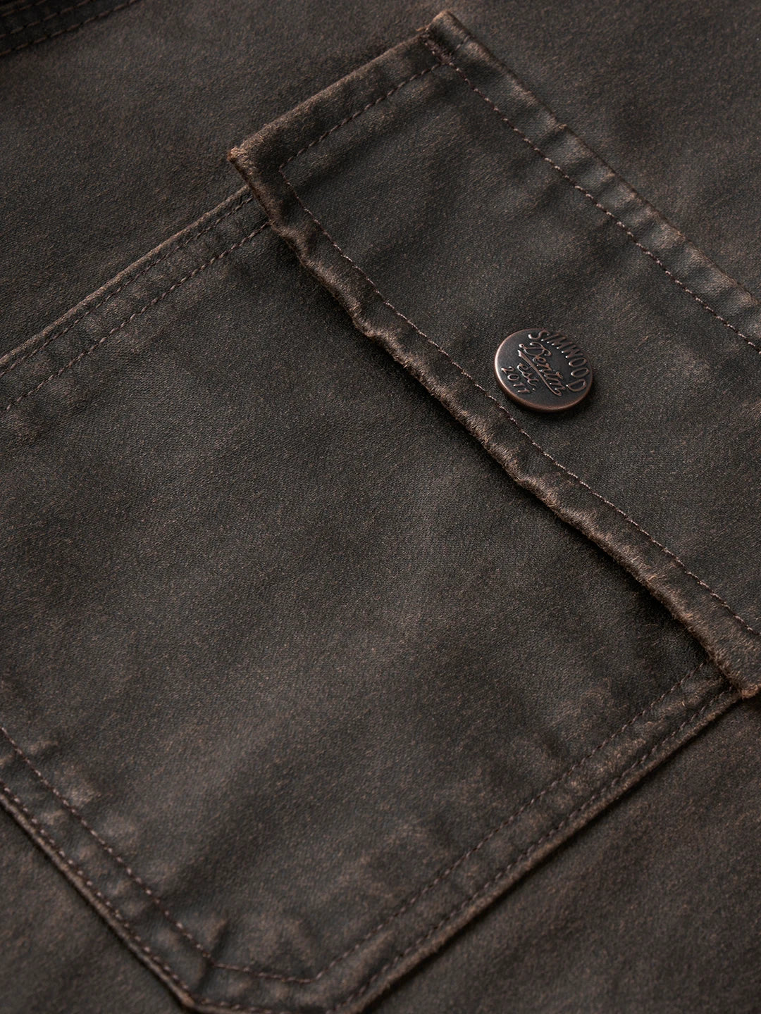 Waxed Suede Jacket