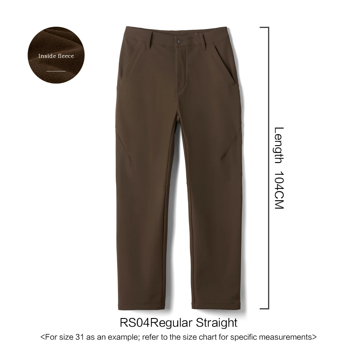 Fleece Lined Softshell Pants