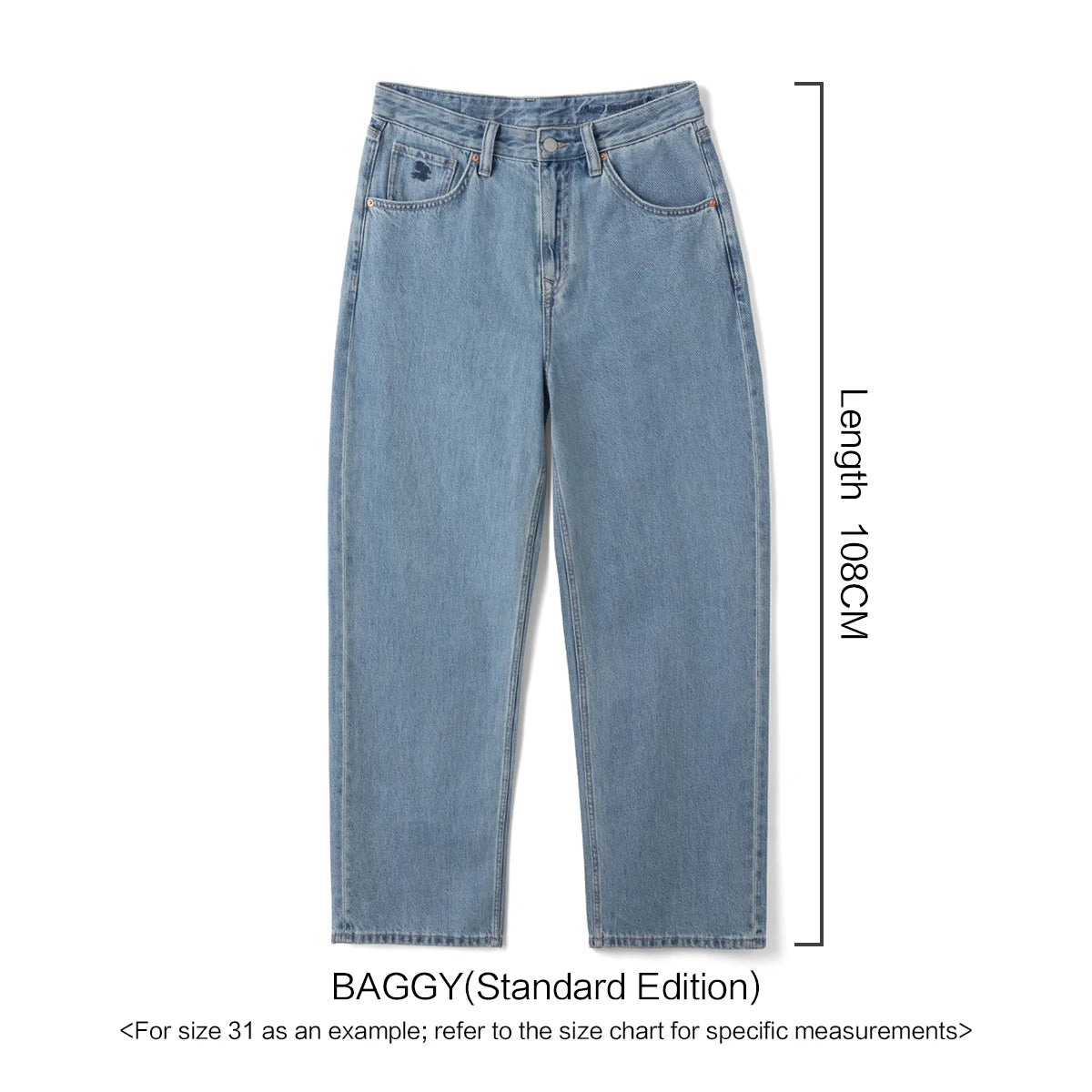 Vintage Hemp Cotton Baggy Jeans
