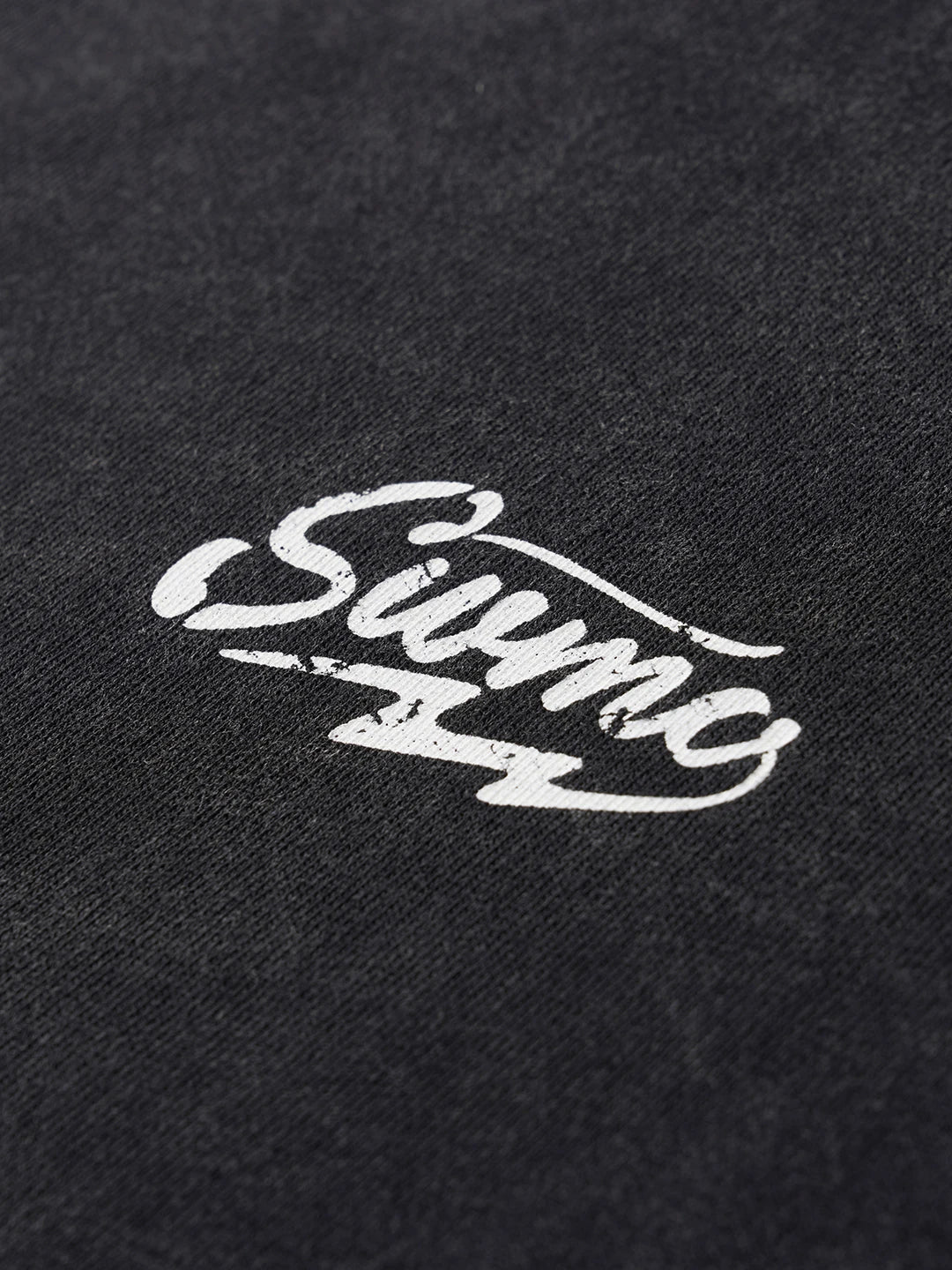 Washed Vintage Motorcycle Print T-Shirt