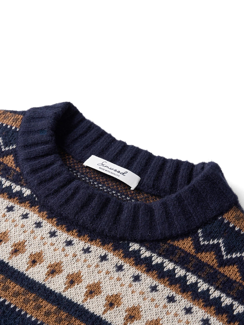 Fair Isle Bohemian Knit Sweater