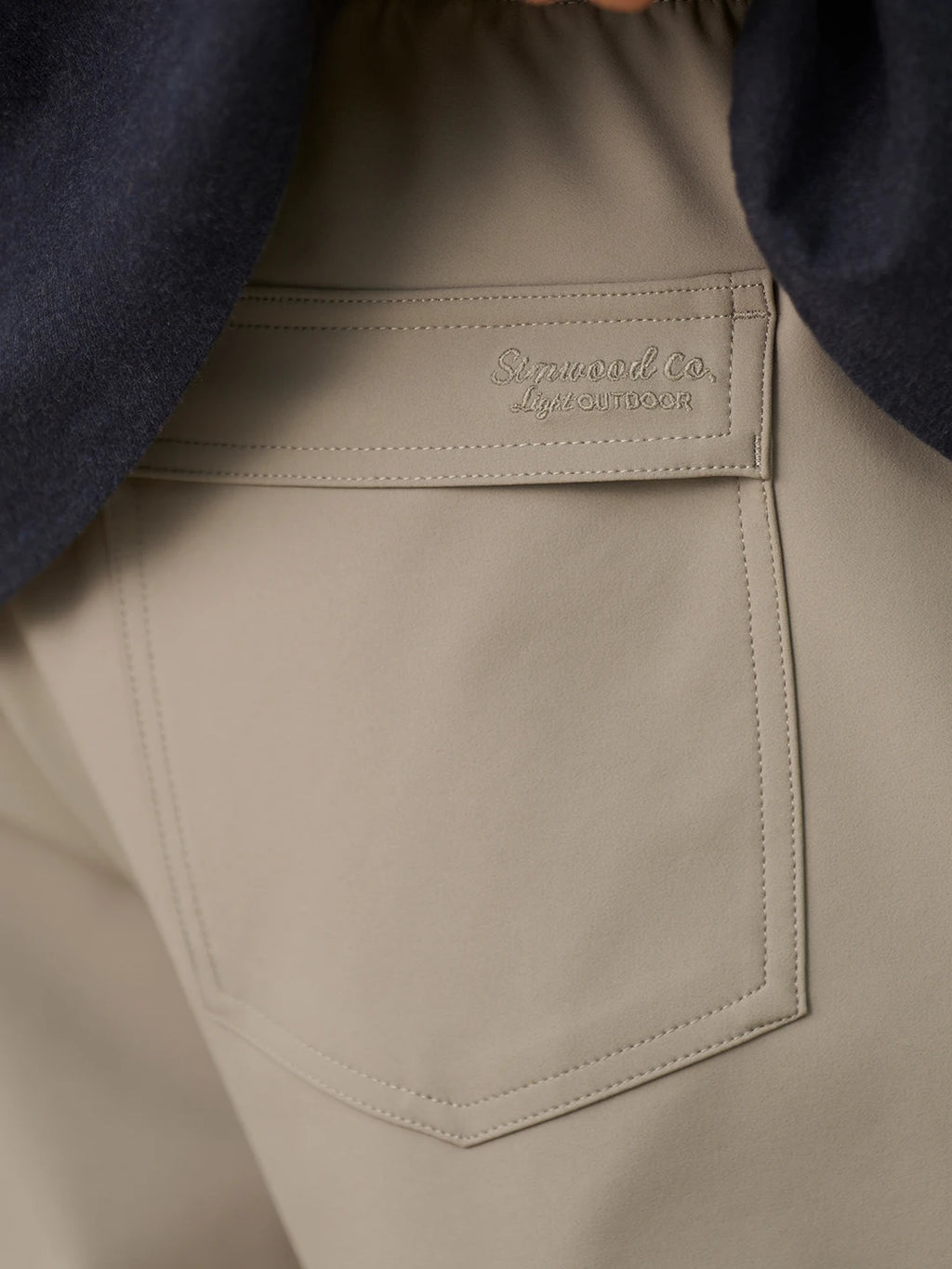 Water Repellent Drawstring Softshell Pants