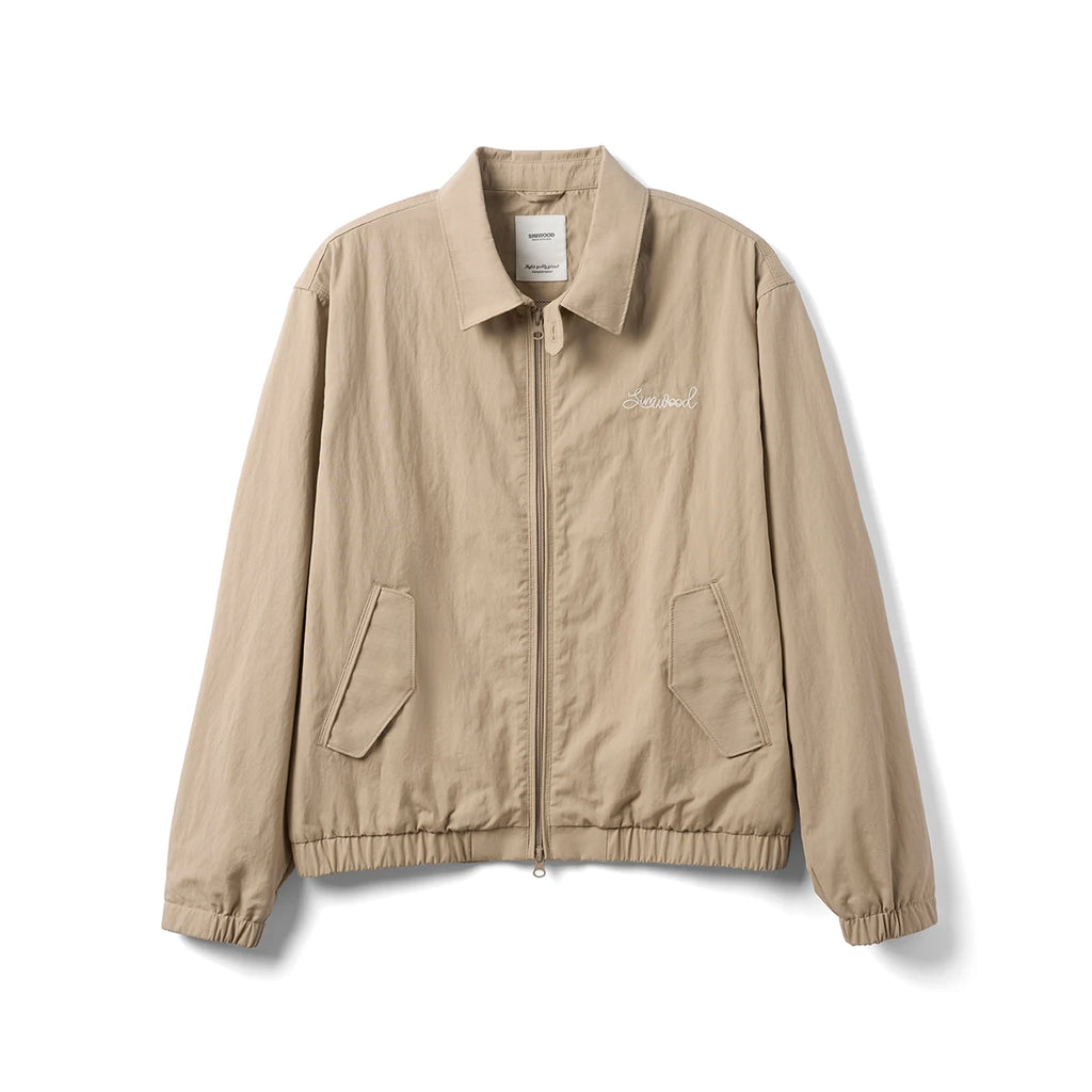 Logo Embroidery Coach Jacket