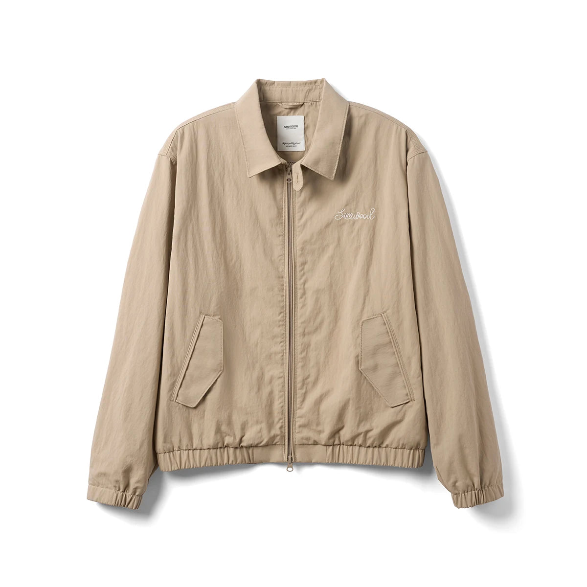 Logo Embroidery Coach Jacket