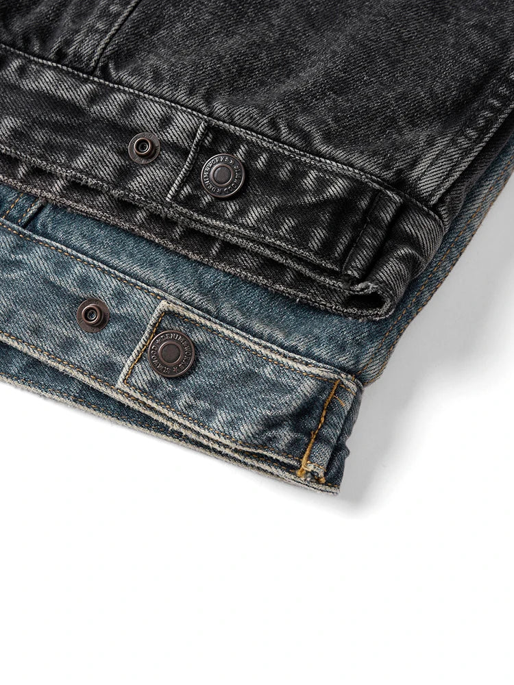 Quilted Denim Jacket