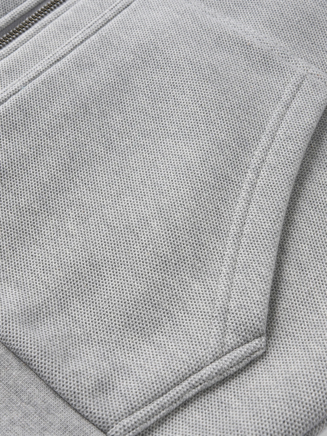 Pique Fleece-Lined Warm Hoodie