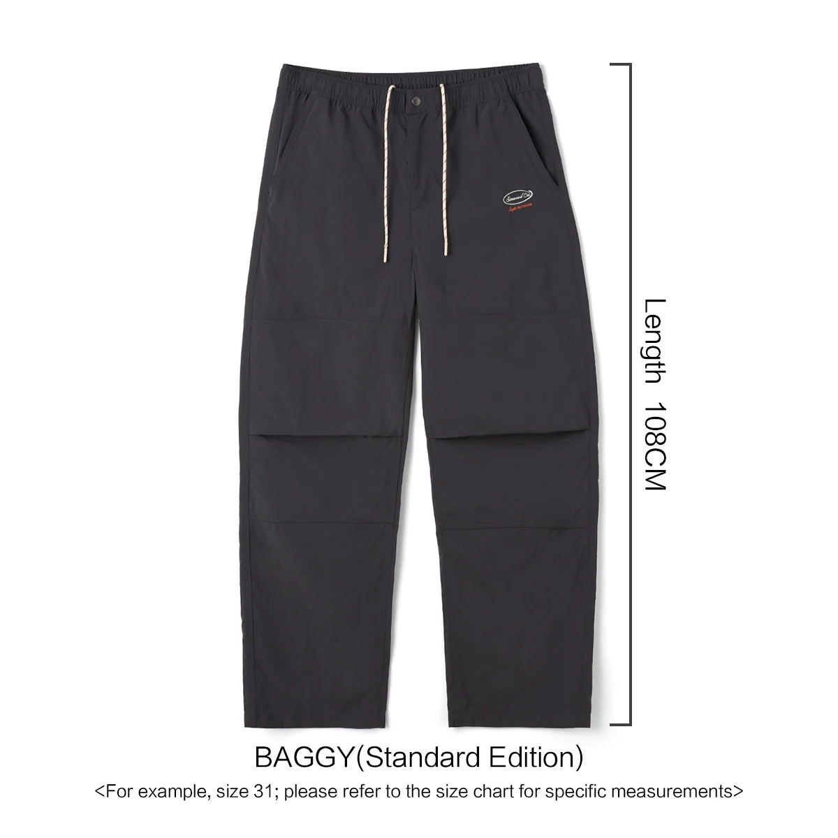 Lightweight Anti-Static Parachute Cargo Pants