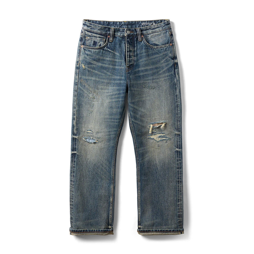 Distressed Selvedge Jeans