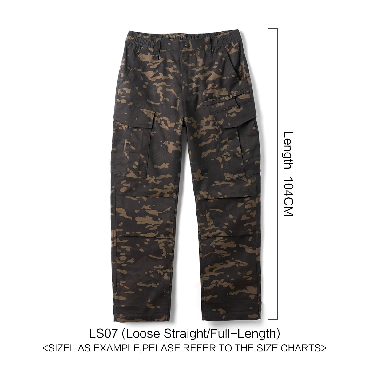 Lightweight Camouflage Tactical Cargo Pants