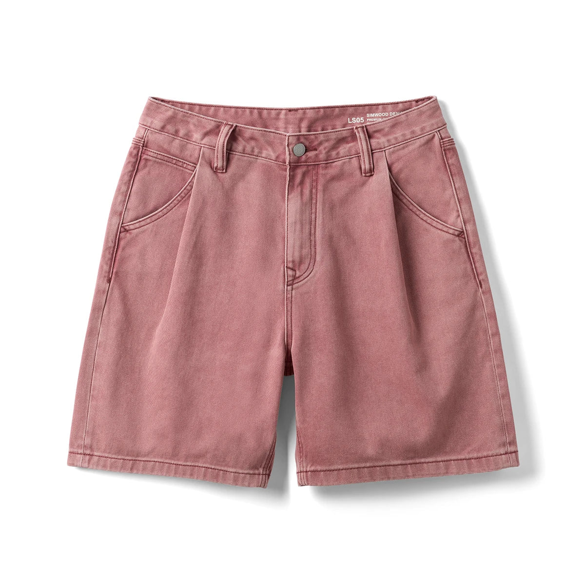 Vintage Washed Denim Shorts