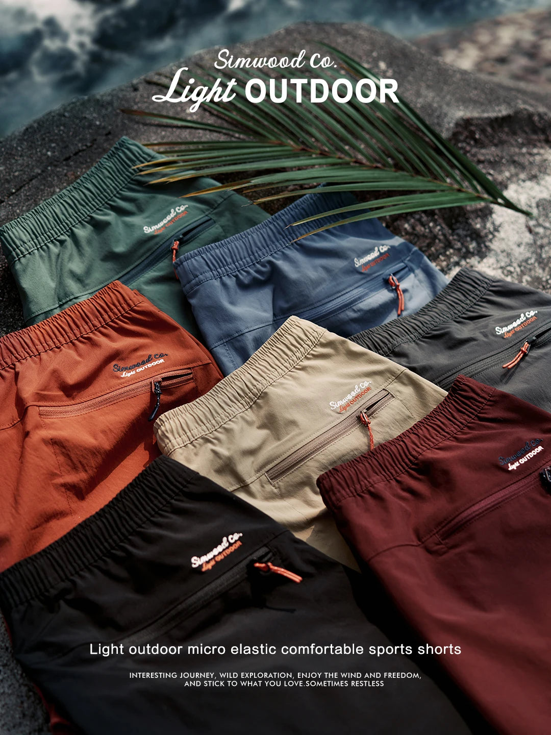 Quick-Dry Beach Shorts